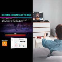 Loa vi tính Creative Sound Blaster Katana V2X Black Bluetooth Super X-Fi 90W (RMS)