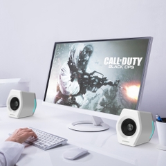 Loa vi tính Edifier G2000 White RGB Bluetooth 16W x2
