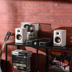 Loa vi tính Edifier MR3 White Bluetooth Hi-Res Audio 18W x2 (RMS)