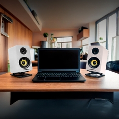 Loa vi tính Thonet & Vander Kumpel 2.0 White Bluetooth 50W (RMS)