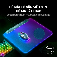 Lót chuột Razer Firefly V2 Pro RGB Phantom White Edition RZ02-04920400-R3M1