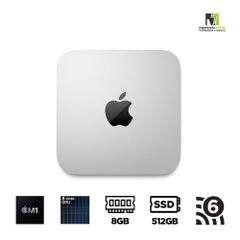 Mac Mini M1 2020 MGNT3SA/A (Apple M1, 8-Cores GPU, Ram 8GB, SSD 512GB)