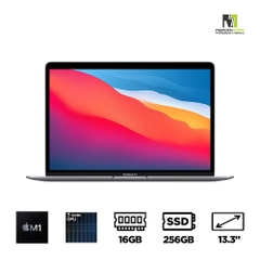 Macbook Air M1 Gray Z124000DE (Apple M1, 7-Cores GPU, Ram 16GB, SSD 256GB, 13.3 Inch IPS Retina)