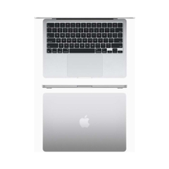 Macbook Air M2 Silver MLY03SA/A (Apple M2, 10-Cores GPU, Ram 8GB, SSD 512GB, 13.6 Inch IPS Retina)