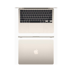 Macbook Air M2 Starlight MLY23SA/A (Apple M2, 10-Cores GPU, Ram 8GB, SSD 512GB, 13.6 Inch IPS Retina)