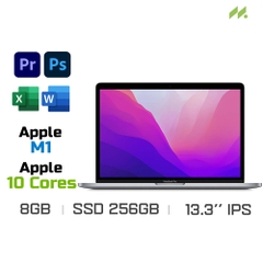 Macbook Pro 13 Inch M2 Space Gray MNEH3SA/A (Apple M2, 10-Cores GPU, Ram 8GB, SSD 256GB, 13.3 Inch IPS Retina)