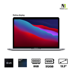 Macbook Pro M1 2020 Space Gray MYD92SA/A (Apple M1, 8-Cores GPU, Ram 8GB, SSD 512GB, 13.3 Inch IPS Retina)