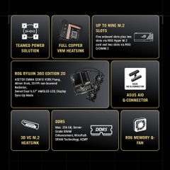 Mainboard ASUS ROG CROSSHAIR X870E EDITION 20 WIFI DDR5