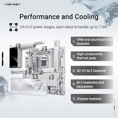 Mainboard ASUS ROG Crosshair X870E Glacial DDR5
