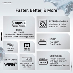 Mainboard ASUS ROG Crosshair X870E Glacial DDR5
