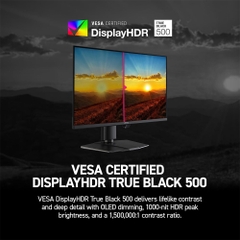 Màn hình 2K MSI MPG 271QR QD-OLED X50 26.5 Inch WQHD 500Hz HDR