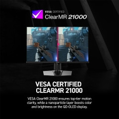 Màn hình 2K MSI MPG 271QR QD-OLED X50 26.5 Inch WQHD 500Hz HDR