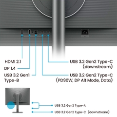 Màn hình 4K BenQ RD280UG IPS 28.2 Inch UHD+ Nano Matte 120Hz HDR USB-C Hub