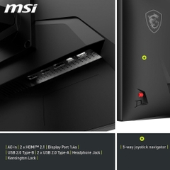 Màn hình 4K MSI MAG 272URDF E16 IPS 27 Inch UHD 320Hz Dual Mode