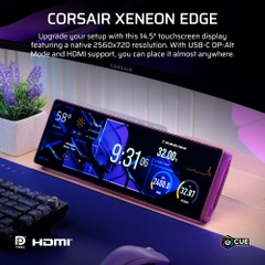 Màn hình cảm ứng Corsair XENEON EDGE Atomic Purple LCD 14.5 inch UWHD 60Hz CC-9011337-WW