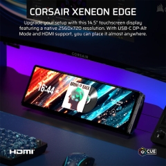 Màn hình cảm ứng Corsair XENEON EDGE Smoke LCD 14.5 inch UWHD 60Hz CC-9011357-WW