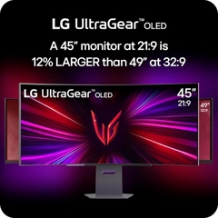 Màn hình cong 2K LG UltraGear 45GS95QE OLED 45 inch WQHD 240Hz Curve 800R