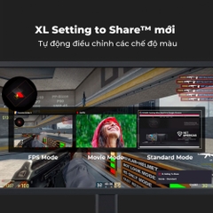 Màn hình Gaming Esport BenQ ZOWIE 24.1 Inch Fast TN 280Hz XL2540X+