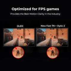 Màn hình Gaming Esport BenQ ZOWIE 24.1 Inch Fast TN 600Hz XL2586X+