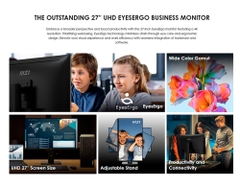 Màn hình 4K MSI PRO MP273UP E6 IPS 27 inch UHD 60Hz HDR