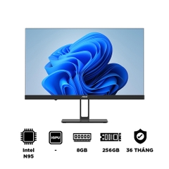 Máy tính All In One AOC A33 24 inch A24A33-1FBF8G/N (N95, iGPU, RAM 8GB, SSD 256GB, Win 11 Pro, Wireless Keyboard & Mouse)
