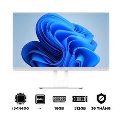 Máy tính All In One AOC A66 24 inch A24A66-1FW4T4G/74/N (i5-14400, iGPU, RAM 16GB, 512GB SSD, Win 11 Pro, Wireless Keyboard & Mouse)
