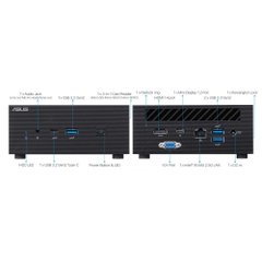 Máy tính Asus Mini PC PN63 i7-11370H PN63-S1-B-S7024MV