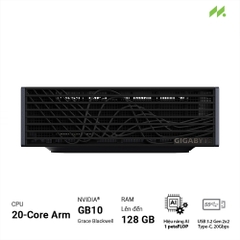 Máy tính Mini PC AI Gigabyte TOP ATOM ATAGB10-9000 (GB10 ARM v9.2-A, GB10 Grace Blackwell Graphics)