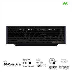 Máy tính Mini PC AI Gigabyte TOP ATOM ATAGB10-9001 (GB10 ARM V9.2-A, GB10 Grace Blackwell Graphics)