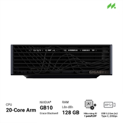 Máy tính Mini PC AI Gigabyte TOP ATOM ATAGB10-9003 (GB10 ARM V9.2-A, GB10 Grace Blackwell Graphics)