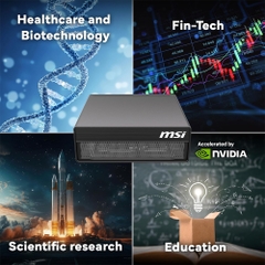 Máy tính Mini PC AI MSI EdgeXpert-55SVN 9S6-C9311-55S (GB10 ARM v9.2-A, GB10 Grace Blackwell Graphics)