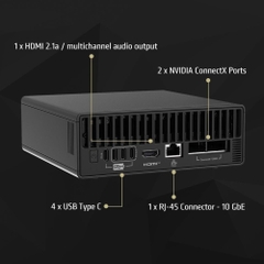 Máy tính Mini PC AI MSI EdgeXpert-55SVN 9S6-C9311-55S (GB10 ARM v9.2-A, GB10 Grace Blackwell Graphics)