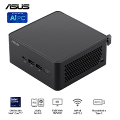 Máy tính Mini PC Asus NUC 14 Pro Tall RNUC14RVHU700000I (Ultra 7 155H, Arc Graphics)