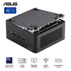 Máy tính Mini PC Asus NUC 14 Pro Tall RNUC14RVHU700000I (Ultra 7 155H, Arc Graphics)