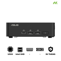 Máy tính Mini PC ASUS NUC 15 Pro Slim BNUC15CRLIP00000 (U300, Intel Graphics)