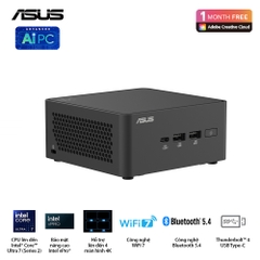 Máy tính Mini PC ASUS NUC 15 Pro Tall RNUC15CRHC500000I (Core 5 210H, Intel Graphics)
