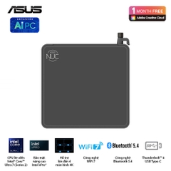 Máy tính Mini PC ASUS NUC 15 Pro Tall RNUC15CRHU700000I (Ultra 7 255H, Arc Graphics)