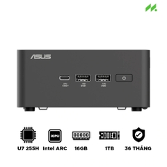 Máy tính Mini PC ASUS NUC 15 Pro Tall RNUC15CRHU700000I (Ultra 7 255H, Arc Graphics)