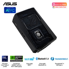 Máy tính Mini PC ASUS ROG NUC RNUC15JNK9X289A0 (Ultra 9 275HX, RTX 5080, RAM 32GB DDR5, SSD 1TB, Win 11)