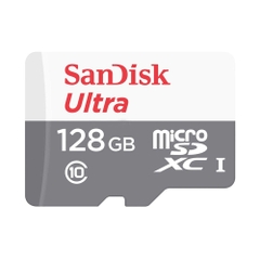 Combo Thẻ Nhớ MicroSDXC SanDisk Ultra 128GB 100MB/s 667x SDSQUNR-128G-GN3MN