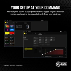 Nguồn máy tính Corsair HX1200i 2025 ATX 3.1 & PCIe 5.1 1200W 80 Plus Platinum CP-9020307-NA