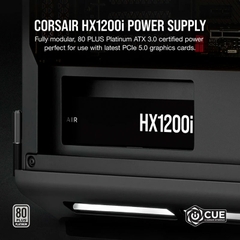 Nguồn máy tính Corsair HX1200i 2025 ATX 3.1 & PCIe 5.1 1200W 80 Plus Platinum CP-9020307-NA