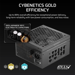 Nguồn máy tính Corsair RM1000x Shift 2025 ATX 3.1 1000W 80 Plus Gold CP-9020300-NA