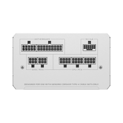 Nguồn máy tính Corsair RM750e White ATX 3.1 750W Cybenetics Gold CP-9020292-NA