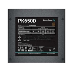 Nguồn máy tính Deepcool PK650D 650W 80 Plus Bronze R-PK650D-FA0B-EU