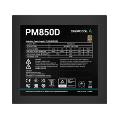 Nguồn máy tính Deepcool PM850D 850W 80 Plus Gold R-PM850D-FA0B-EU