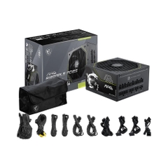 Nguồn máy tính MSI MAG A1200PLS PCIE5 1200W 80 Plus Titanium MAG-A1200PLS-PCIE5