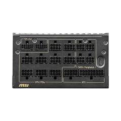 Nguồn máy tính MSI MEG Ai1600T ATX 3.1 & PCIe 5.1 1600W 80 Plus Platinum MEG-Ai1600T-PCIE5