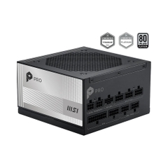 Nguồn máy tính MSI PRO A1000PL PCIE5 1000W 80 Plus Platinum PRO-A1000PL-PCIE5