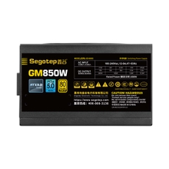Nguồn máy tính Segotep GM850W Black PCIE5 850W 80 Plus Gold SG-950G-BK